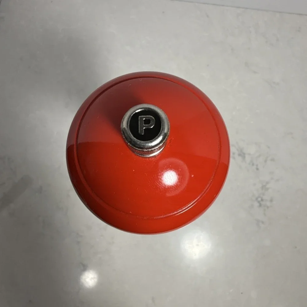 Trudeau Pepper Mill Grinder Professional Restaurant Grinder Red Large 17in PreO